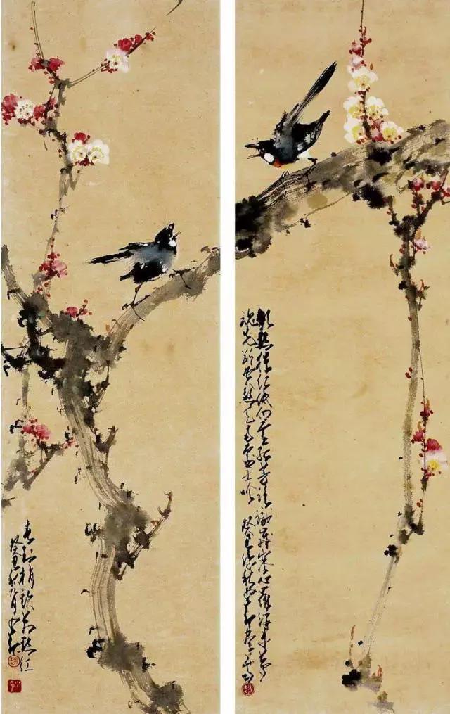 赵少昂花鸟鱼虫全集,中国花鸟大师赵少昂