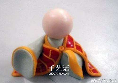 软陶人偶唐僧,新手软陶人偶制作教程