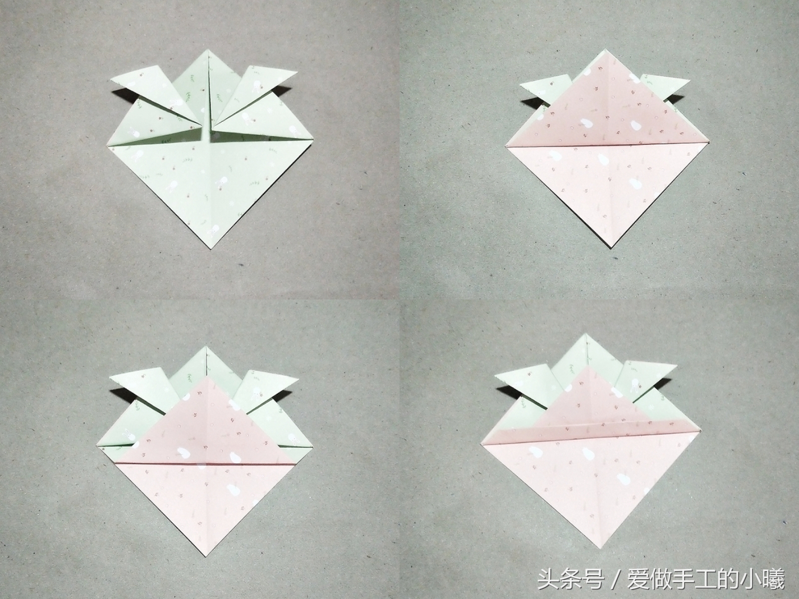 1-8岁简单又好玩的折纸,童趣折纸作品童话