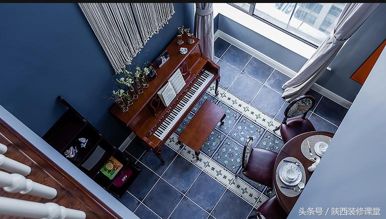 280平轻奢美式,120平美式轻奢风高级蓝灰