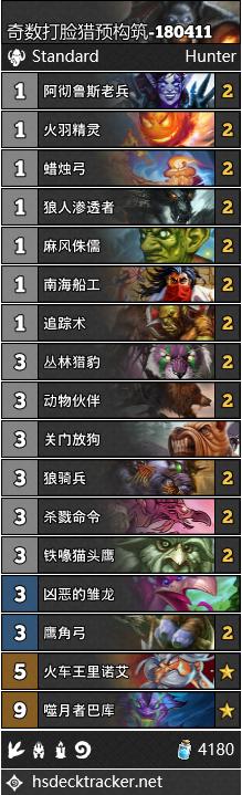 炉石传说新版本平民卡组推荐,炉石传说最新版本卡组推荐表