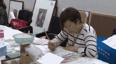 青田有个临古画培训班，每周免费教学，让“小白”更懂国画……