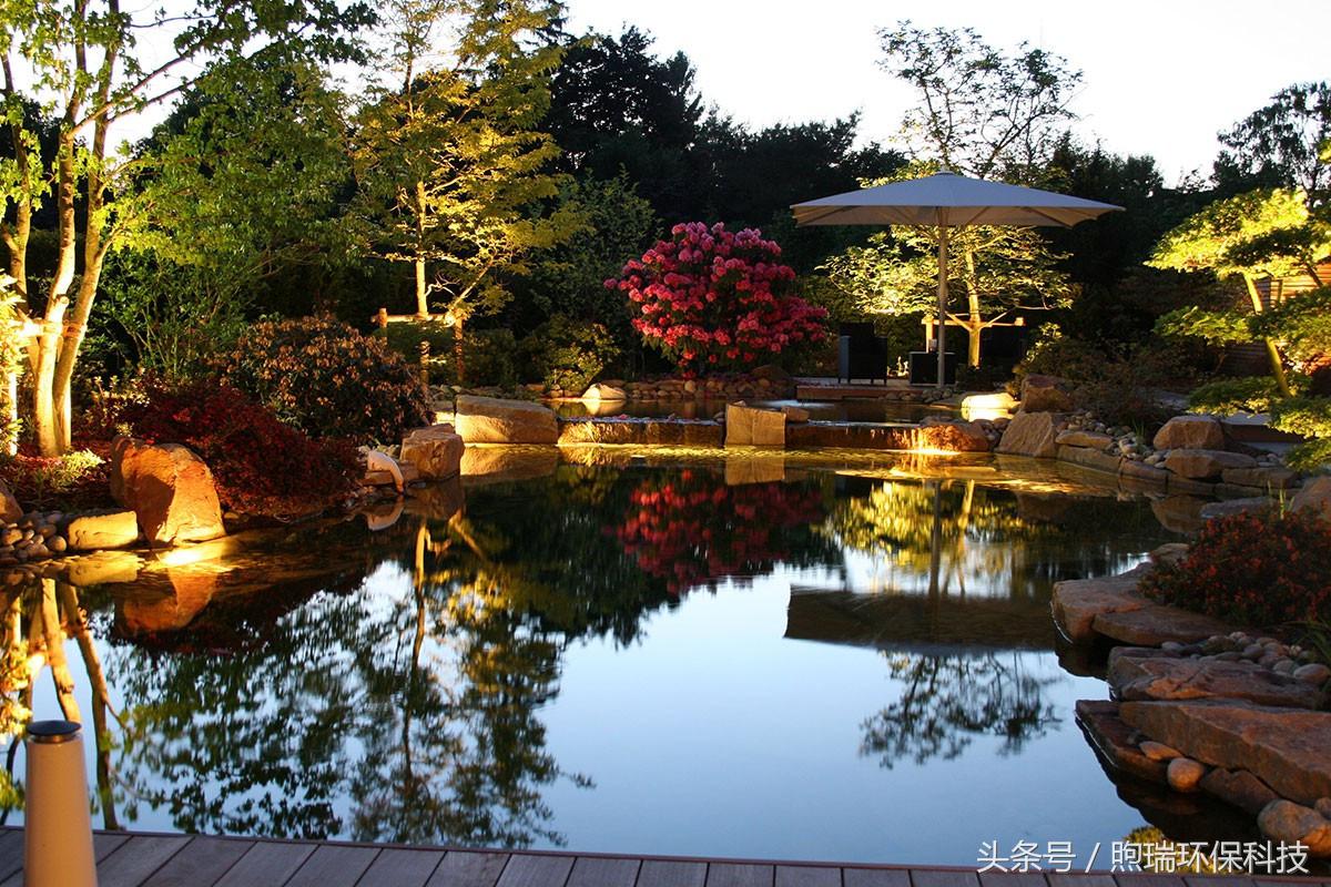 禅意庭院绿化设计图鱼池,最有日本禅意的庭院鱼池