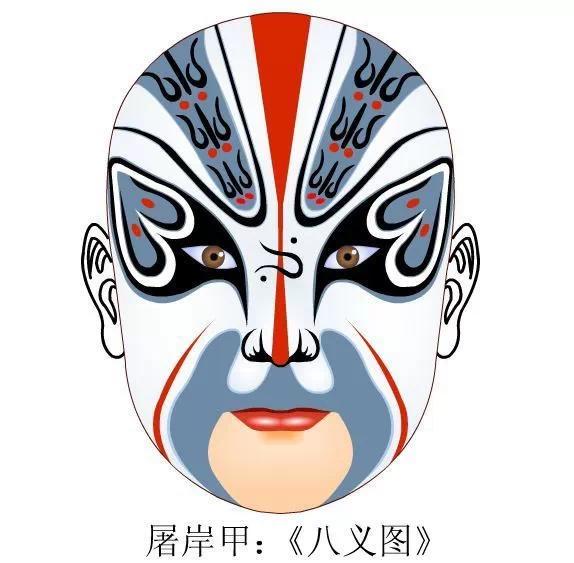 张飞京剧脸谱图片,卡通京剧脸谱图片
