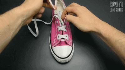 adidas贝壳头鞋带不打结系法,怎么鞋带不打结也不会松开篮球鞋