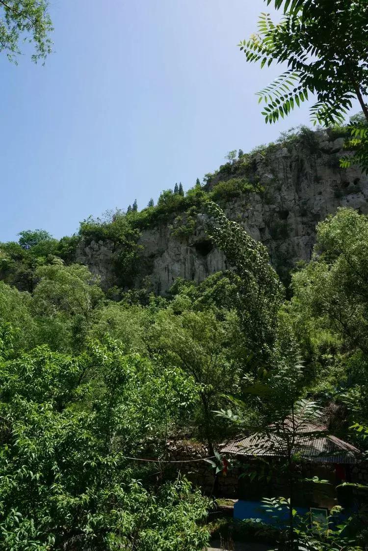 淄博淄川天晴湾户外唱歌,淄川龙泉天晴湾风景区