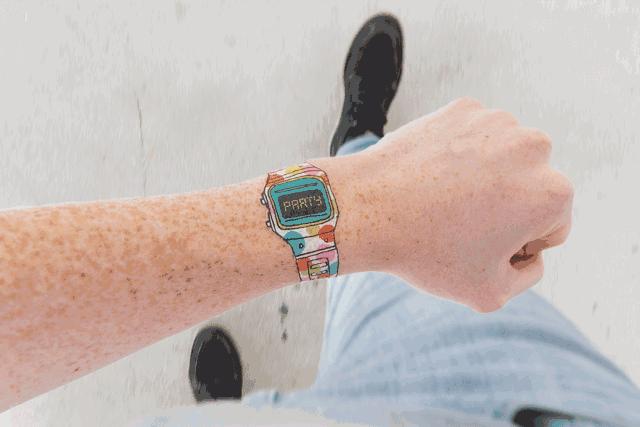 小清新简单的纹身,文艺清新纹身贴