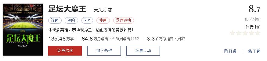 比较真实好看的足球小说推荐,给大家推荐几本足球竞技小说