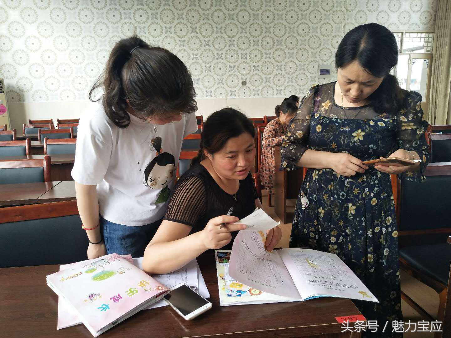 宝应曹甸镇中心幼儿园：成长手册展风采，共同成长促提高！