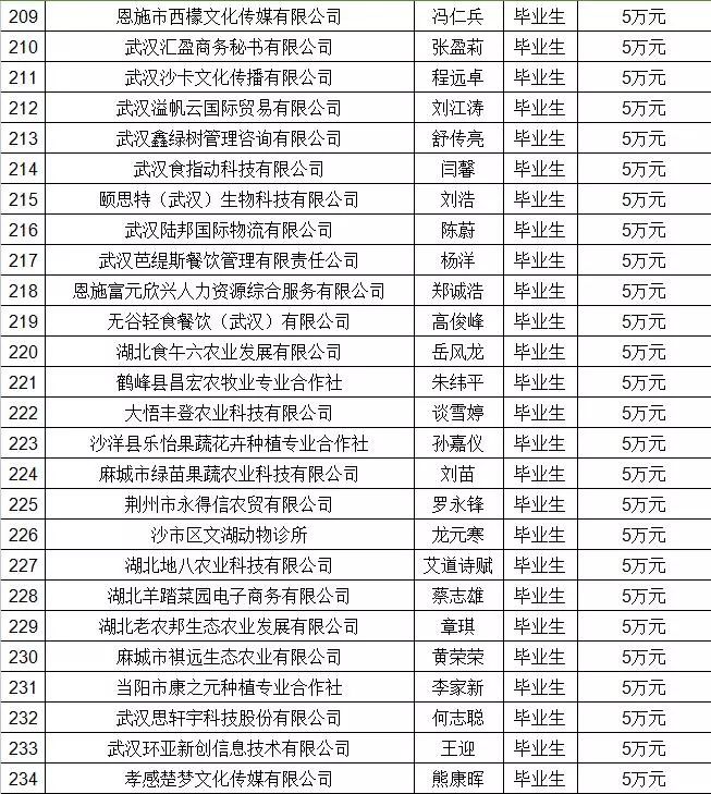 湖北省返乡创业补贴政策2020,湖北省大学生创业扶持项目通过率