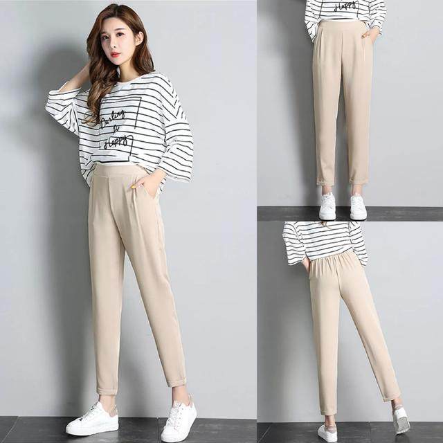 哈伦裤的搭配什么鞋子好看,哈伦裤搭配什么鞋子好看呢