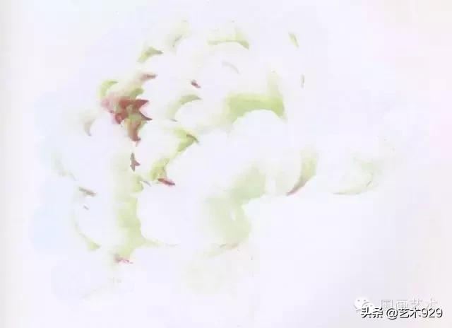 写意牡丹花篮画集锦,画写意牡丹叶子诀窍