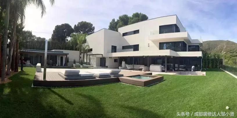 梅西和c罗的房子长啥样,梅西c罗内马尔小贝