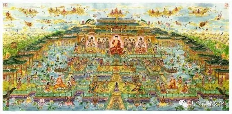 佛经说极乐世界的具体位置,佛经中如何描述极乐世界