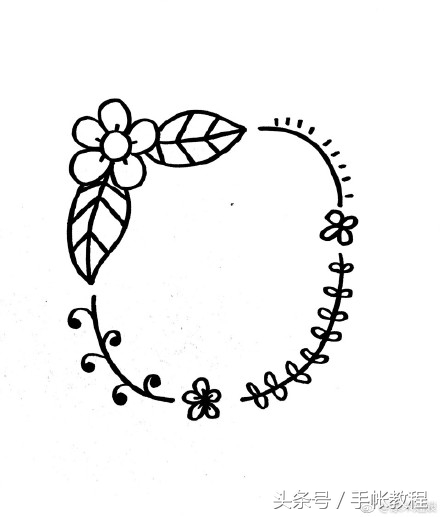 手帐系列的手抄报,新手必学22种手帐手抄报边框画法