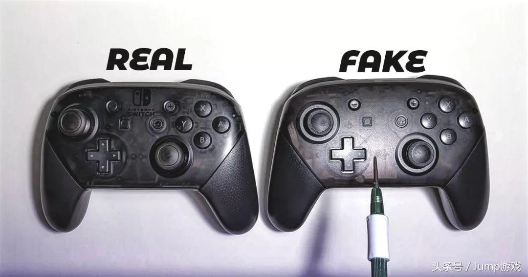 玩家小心！市场上已出现假冒SwitchPro手柄！｜Jump简报