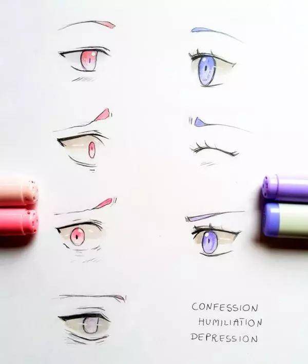 如何画眼睛教程超详细真实,初学者画眼睛五种简单方法速成