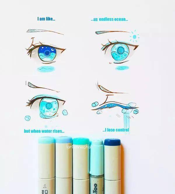 如何画眼睛教程超详细真实,初学者画眼睛五种简单方法速成