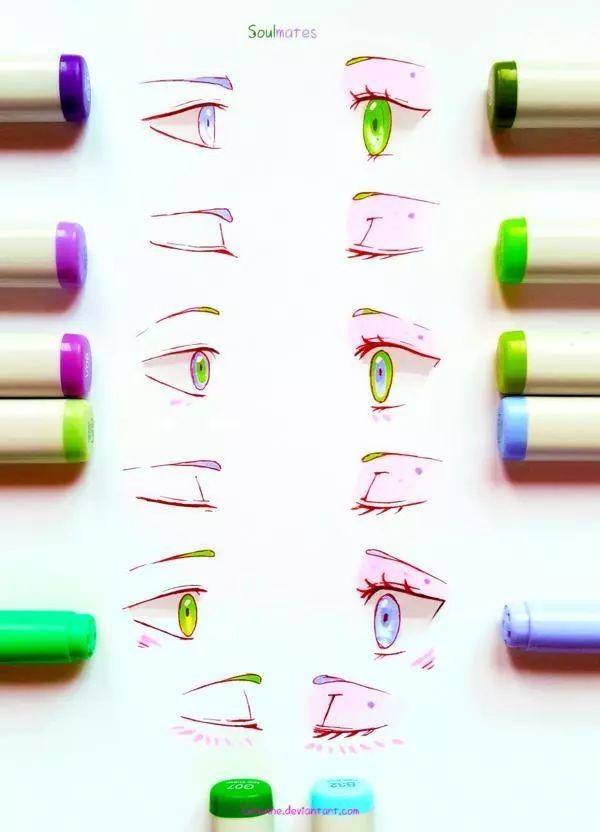 如何画眼睛教程超详细真实,初学者画眼睛五种简单方法速成