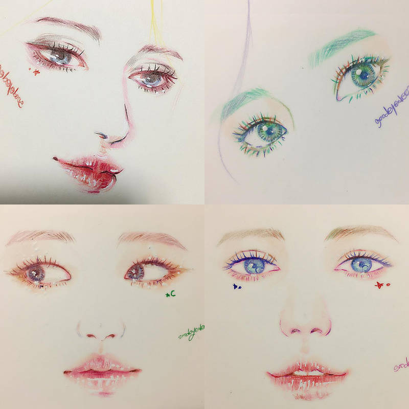 如何画眼睛教程超详细真实,初学者画眼睛五种简单方法速成