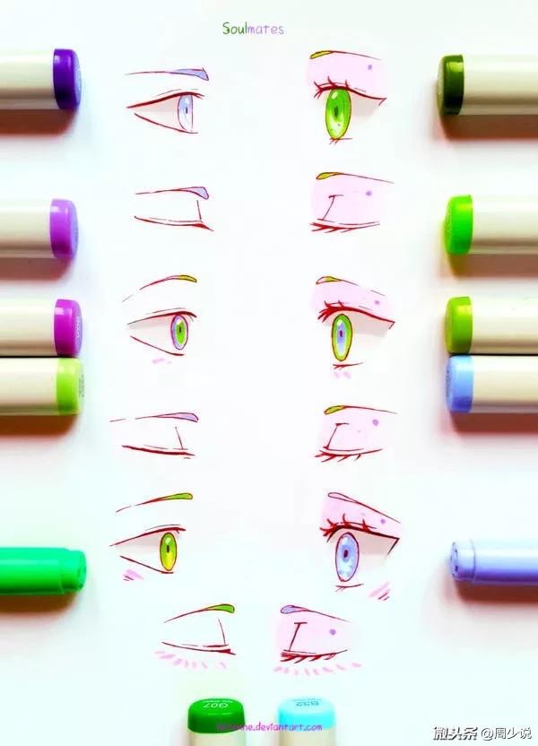 如何画眼睛教程超详细真实,初学者画眼睛五种简单方法速成