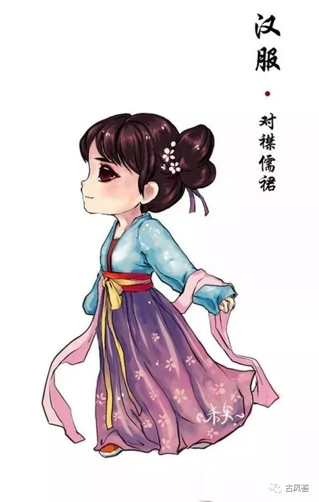 汉服常见的流行的款式有哪些,样式复杂的汉服与简单的汉服