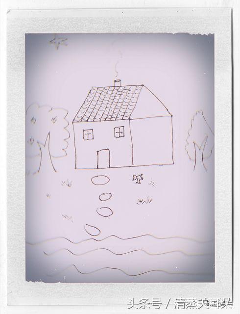 夏日傍晚，伴着蛙叫我在大树下乘凉、数星星……