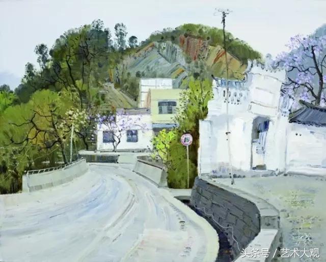 翁凯旋教授油画,学习翁凯旋老师油画