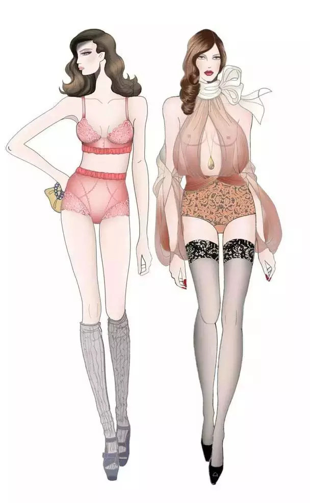 服装效果图设计构思,时装效果图与电脑设计的区别