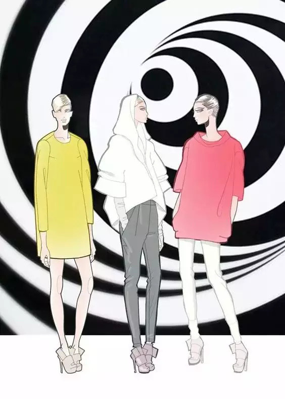 服装效果图设计构思,时装效果图与电脑设计的区别