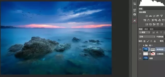 ps如何解锁图层,ps自动混合图层