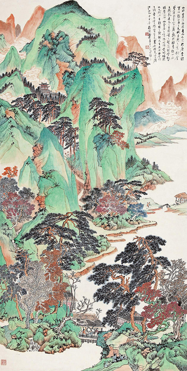 价值与价格背离，“海派”大画家郑午昌、汪亚尘书画投资价值分析
