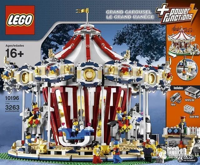 感受旋转木马的浪漫，乐高创意系列10257旋转木马