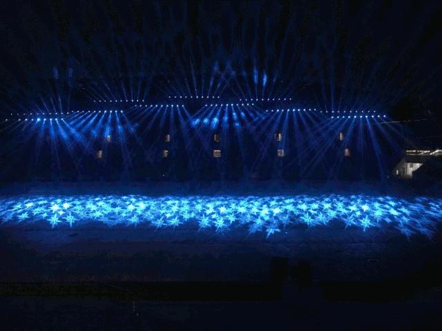 省运会开幕式高清图片,省运会开幕式灯光秀