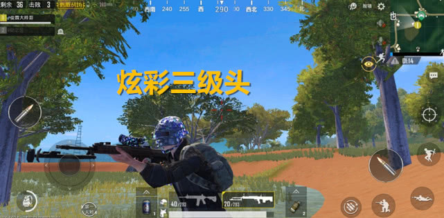 刺激战场中镰刀割草能获得吉利服,刺激战场上的一棵树