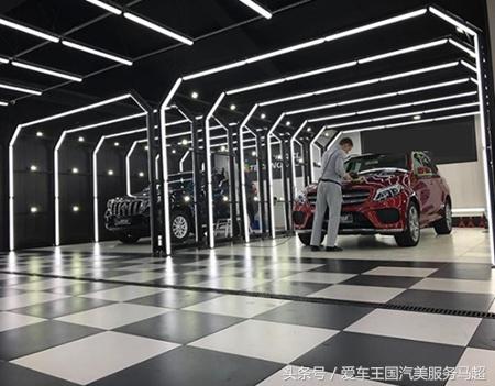 洗车店灯光效果展示图,洗车店灯光造型效果图