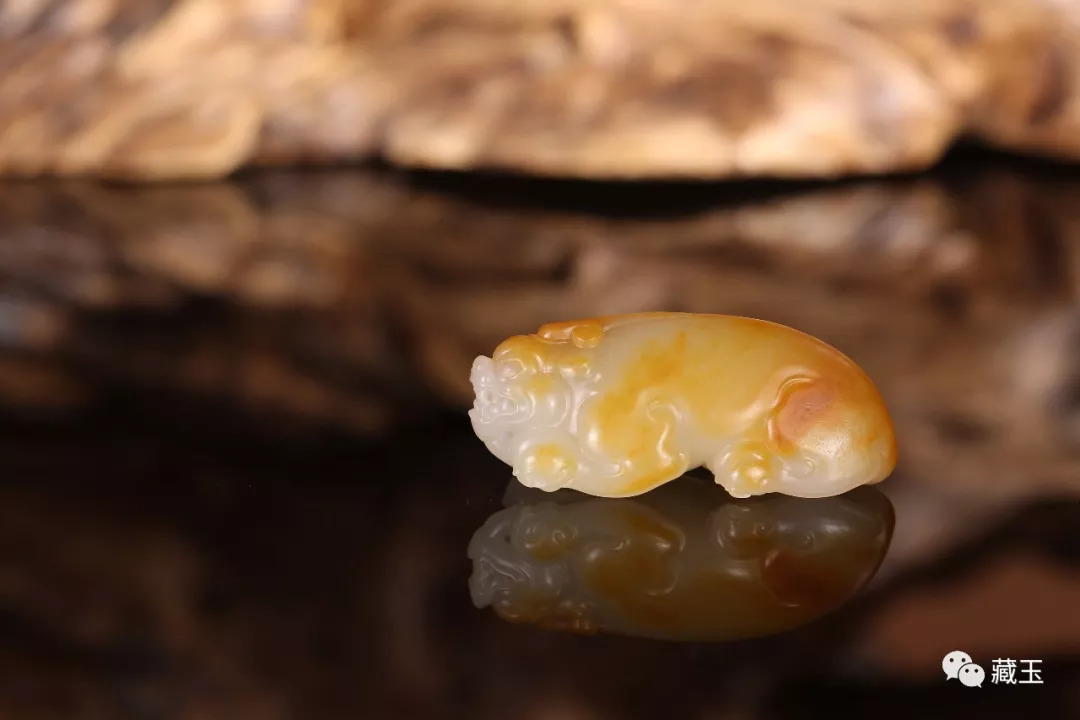 玉雕文财神和武财神图像,和田玉雕财神爷童子寓意