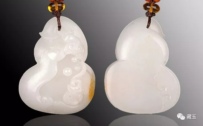 玉雕文财神和武财神图像,和田玉雕财神爷童子寓意