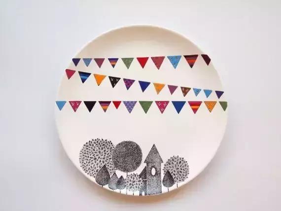 白纸盘手工制作图片大全创意,幼儿园手工作品十二生肖纸盘