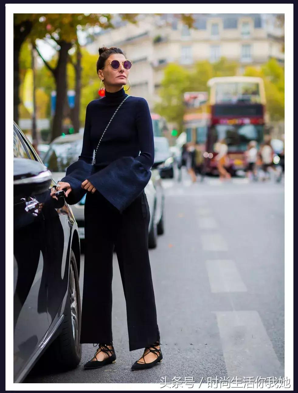 秋天“九分+平底”，才是最时髦的CP！