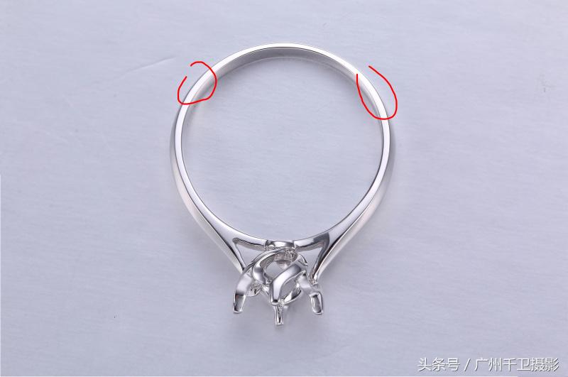 白底戒指拍摄教程,戒指白底修图