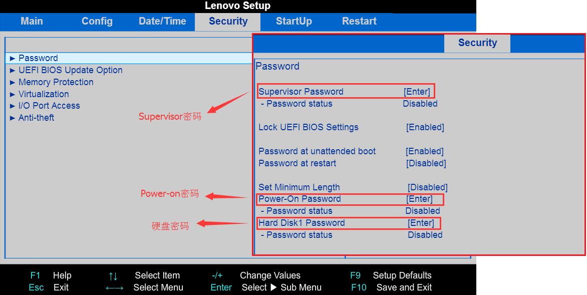 联想扬天s5430如何清除bios密码,联想昭阳e40笔记本如何取消密码