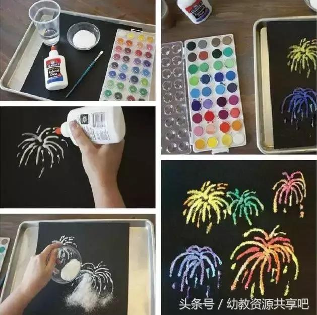 幼儿园儿童手工制作国庆节节的图片,利用废品制作国庆节节的手工三轮车
