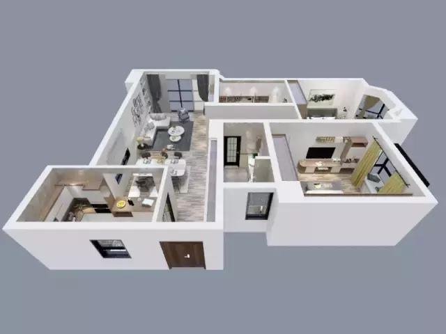 仿古砖全屋贴瓷砖效果图,客厅仿古砖与木纹砖哪一种好