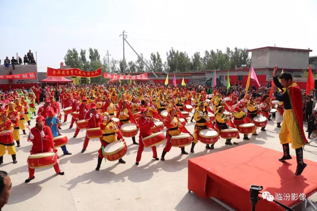 尧都区金殿镇桑湾村文化节,临汾市尧都区金殿镇峪口村的视频