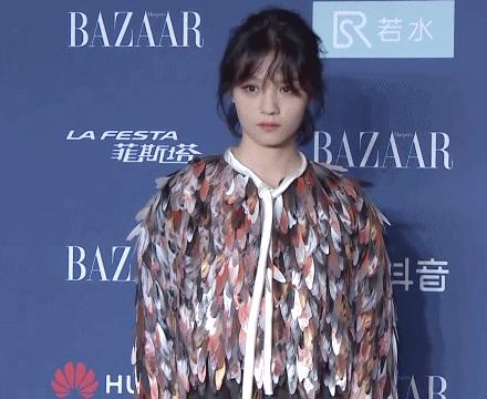 杨颖时尚芭莎封面写真,时尚芭莎晚会杨颖