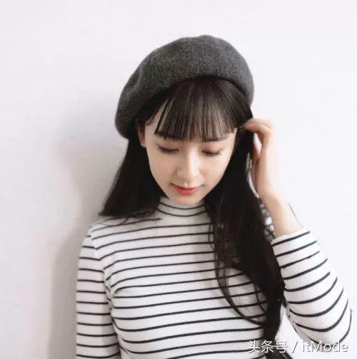 戴贝雷帽的发型怎么弄,冬天贝雷帽配什么发型好看