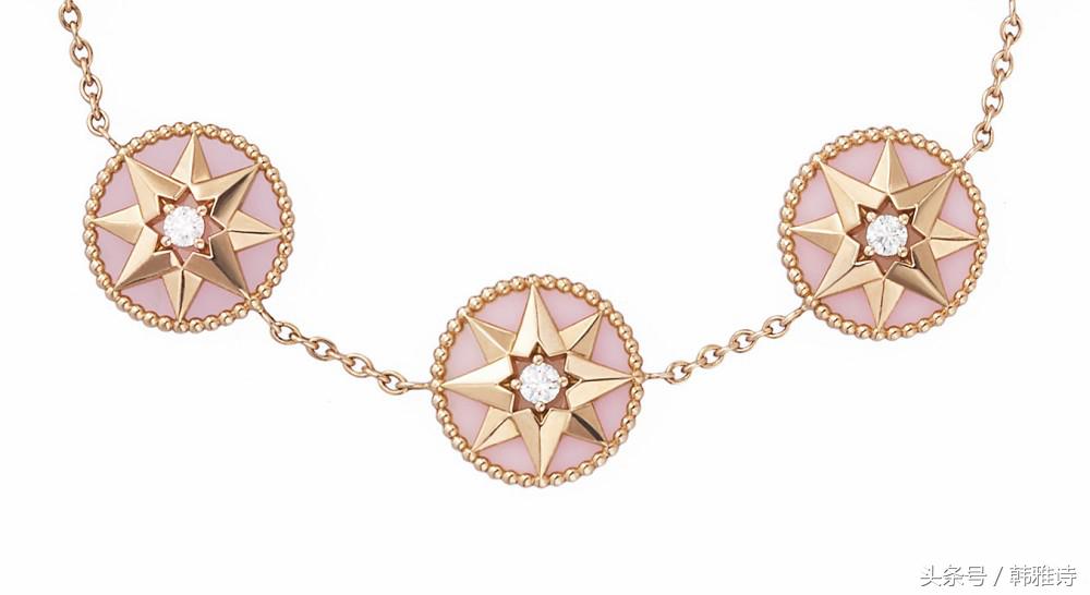 dior迪奥八芒星罗盘手链女,迪奥dior字母手链