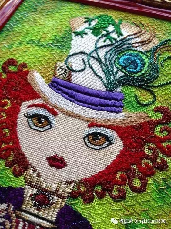 刺绣十字绣新款2023爆款成品,十字绣的刺绣裁剪方法图片