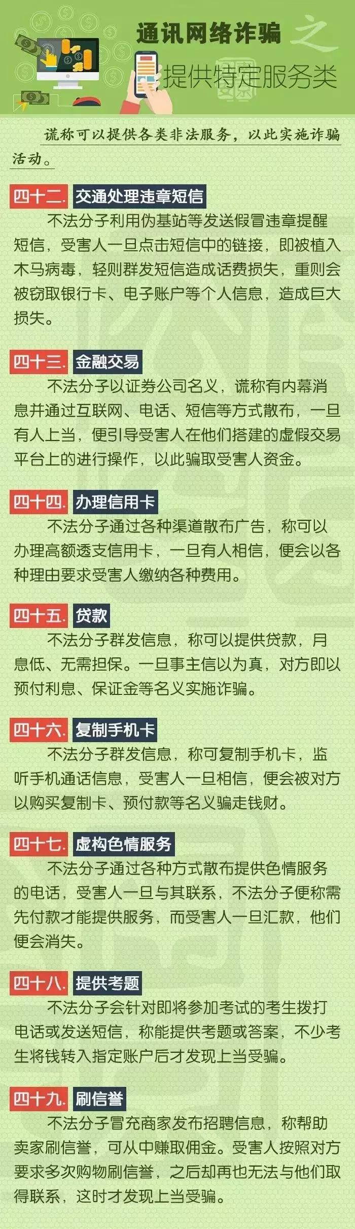 十大常见电信诈骗,电信诈骗六种常见诈骗类型